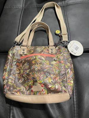 Sakroots Peace Bohemian Coated Canvas Fancy Bird Crossbody - Image 1 of 4