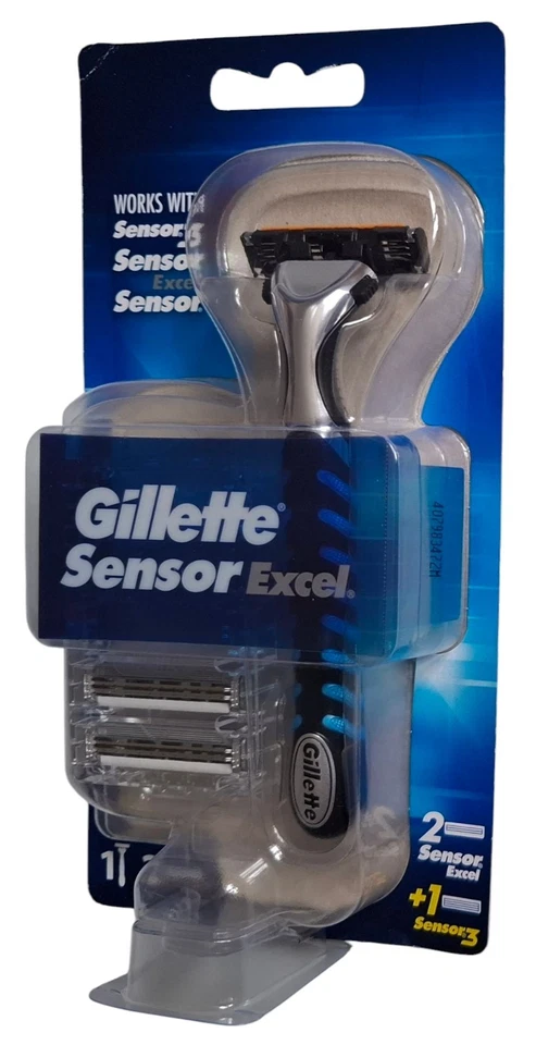Gillette Sensor Excel Rasierer inkl. 2 Rasierklingen  - Bild 1 von 1