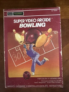 Super Video Arcade Bowling (Sears Tele-Games, 1980) nur CIB, INTELLIVISION! - Bild 1 von 9