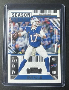 2024 Panini Contenders Season Ticket Josh Allen #11 - Picture 1 of 2