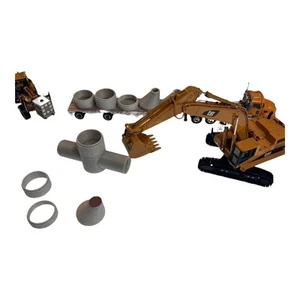 Construction Scale Model Pre Cast Storm Drain Manhole for 48" Pipe 1/50 84" X18' - Picture 1 of 7