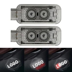 2x Autotür Willkommens NEU Für Audi A1 A3 8P 8V A4 A5 A6 A7 A8 Q3 Q5 Q7 Q8 - Bild 1 von 14