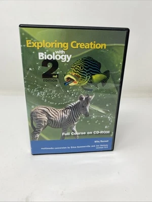 Exploring Creation with Biology 2nd Ed CD-ROM completo V 9.0 (2 discos) ¡ENVÍO GRATUITO! Foto 1 de 4