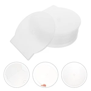 50 Pcs Verdickte CD -Box CD-Aufbewahrungshüllen Disc-Aufbewahrungshalter - Afbeelding 1 van 12