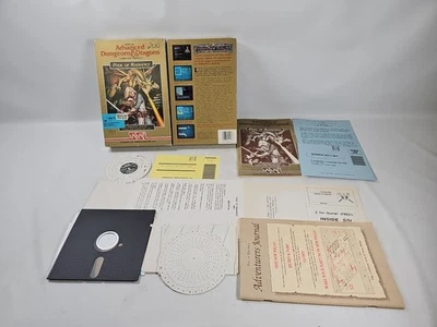 Advanced Dungeons & Dragons: Pool of Radiance (PC, 1988) CIB IBM - Image 1 of 4