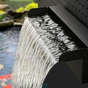 Waterfall Spillway Pool Fountain for Swimming Pool SPA Wall Mount Hot Spring - Picture 1 of 4