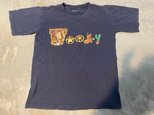 Vintage 90s Disney Pixar Toy Story Movie Woody T-Shirt Youth Size S 5-6 - Bild 1 von 5