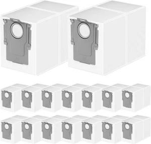 16 Packs Q Revo Dust Bags for Roborock QV 35A/QV 35S/Qrevo 16 Pack Q - Foto 1 di 7