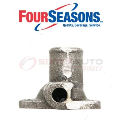 Four Seasons Engine Coolant Water Outlet for 1986-1987 Toyota Supra - Belts fk Foto 1 de 4