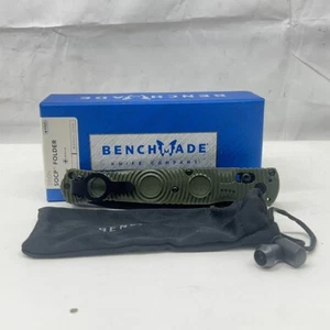 Benchmade Foldable Knife 391GN D2 Manual Open SOCP Folder Green (CMP112023) - Picture 1 of 7