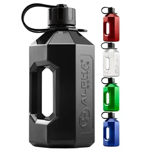 Alpha Bottle XXL 2400ml / 2.4L Leak-Proof Water Bottle Gym Jug Keg - Picture 1 of 32
