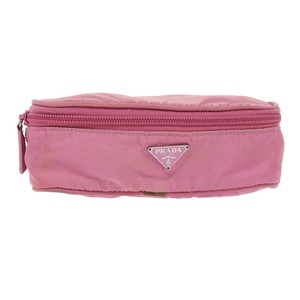Prada Pink Synthetic Clutch Bag Authentic