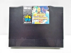 NEOGEO AES -- KING OF THE MONSTERS 2 -- JAPAN GAME. SNK. Works fully!!12765 - Picture 1 of 8