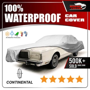 LINCOLN CONTINENTAL 2-Door 1970-1979 CAR COVER - 100% Waterproof 100% Breathable - Picture 1 of 11