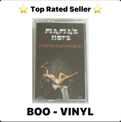 Mamas Bous Power And Passion Cassette Tape 1985 Hard Rock VG+ / M - Image 1 of 4