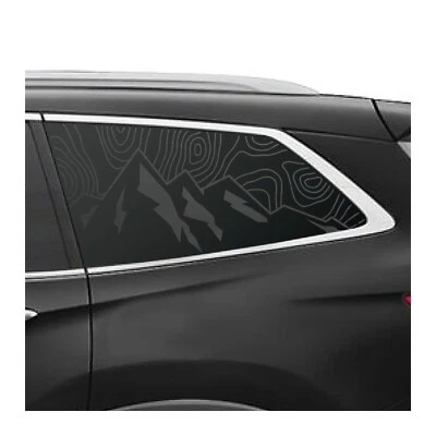 Topographic Map with mountain Decal for 2016-2022 Honda Pilot HG3-TX2 - Image 1 of 4