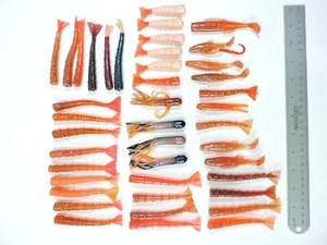  42 Soft Shrimp Fishing Bait Queen Cocahoe, Kelley Wiggler, Shrimp  - Picture 1 of 5