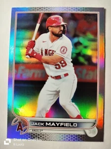 2022 Topps #614 Jack Mayfield Rainbow Foil Los Angeles Angels - Imagen 1 de 2