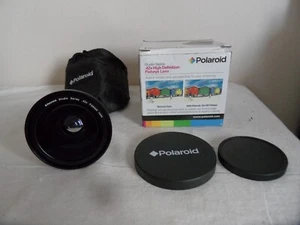 Polaroid Studio Series 42 x HD Fisheye Lens, Box & Cloth Case - Picture 1 of 4
