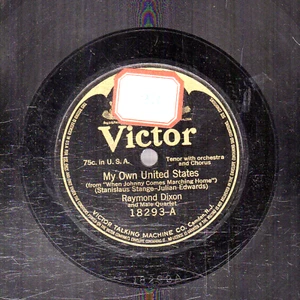 347p. Raymond Dixon - My Own United States & Never Let Our Flag Fall-Vic. 18293 - Bild 1 von 1
