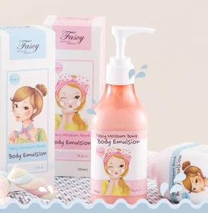[Fascy] New Tina Moisture Bomb Body Emulsion 250ml 2 Types (Peach Milk) Dry Skin - Imagen 1 de 15