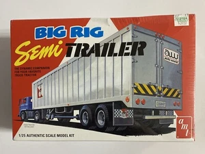 AMT Big Rig Semi Trailer 1:25 Model Kit Factory Sealed - Picture 1 of 2