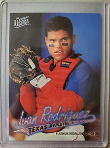 1997 Fleer Ultra IVAN RODRIGUEZ | Platinum Medallion Edition | Very Hard to Find - Bild 1 von 2