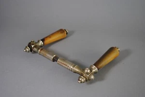 Alter Antiker Türgriff / Vierkant 8 mm ( J 26 ) - Bild 1 von 6