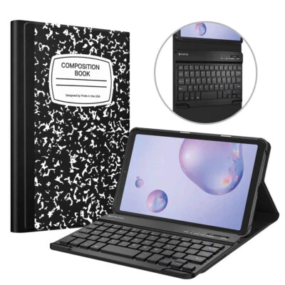 For Samsung Galaxy Tab A 8.4 2020 Case Stand Cover Detachable Bluetooth Keyboard - Image 1 of 4