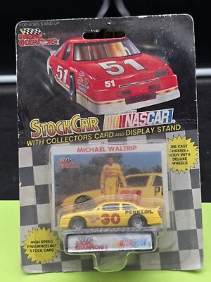 1990 1/64TH EARHARDT НАЗАД R/C NASCAR ОСНОВАНИЕ #30 MICHAEL WALTRIP #623            - Изображение 1 из 2