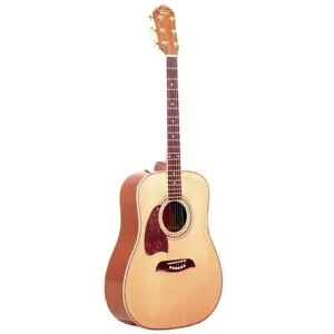 Guitarra para zurdos Oscar Schmidt modelo OG2NLH - tamaño dreadnought acústico - Imagen 1 de 3