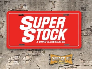 Super Stock & Drag Illustrated Magazine Booster License Plate - Picture 1 of 1