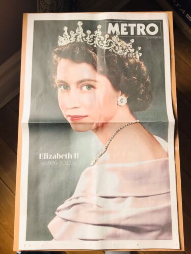 METRO NEWSPAPER Souvenir MAJESTY QUEEN ELIZABETH II JUBILEE TRIBUTE ISSUE KING