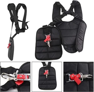 Cabilock Strimmer Double Shoulder Harness Strap Padded Belt Trimmer Gardening - Picture 1 of 8