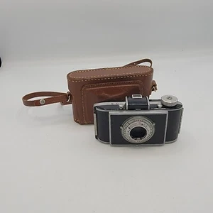 KODAK Flash Bantam Anastar Vintage Folding Camera, Leather Field Case f/4.5 48mm - Picture 1 of 23