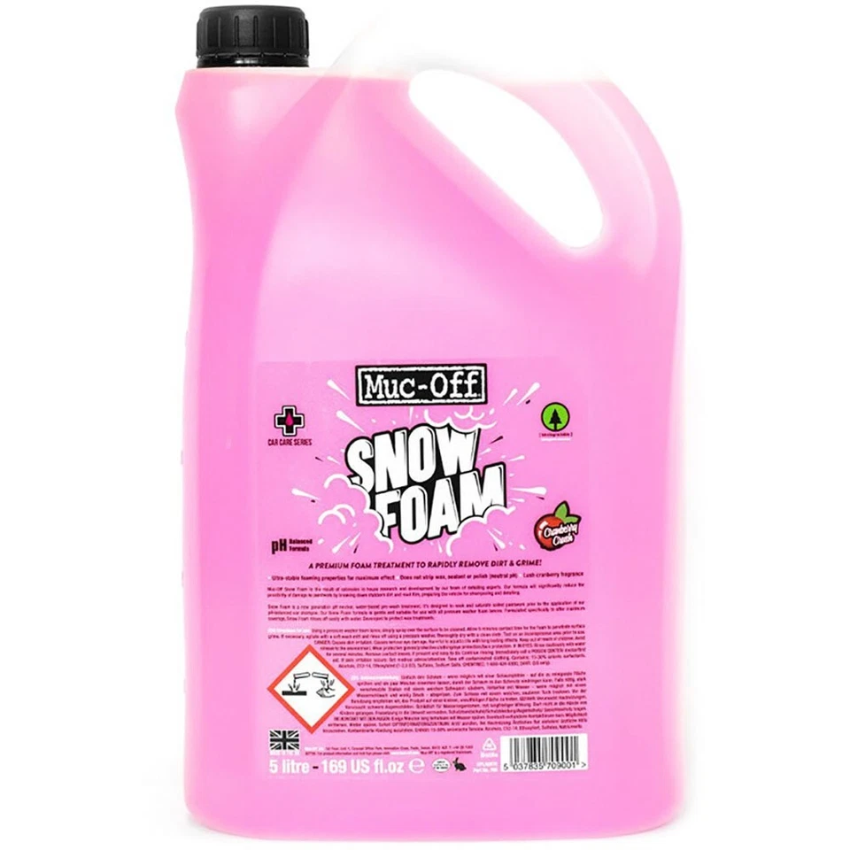 MUC-OFF MOTORCYCLE SNOW FOAM CLEANER 5 LITRE Bike Motocross Adventure Road 709 - image 1 of 1