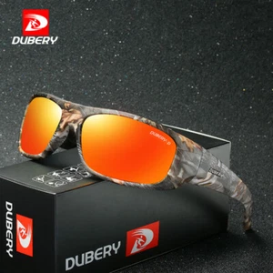 Dubery Occhiali da Sole Polarizzati Uomo Guida Sport Occhiali Pilota UV400 - Foto 1 di 19