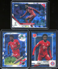 Chrome “sapphire” ALPHONSO DAVIES - 3 cards all SAPPHIRE included