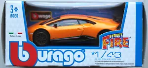 Bburago Lamborghini Huracan Performante orangemetallic 1:43 Neu/OVP Modellauto - Bild 1 von 3