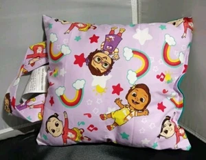 Rare gifts Small pillow w/ handle 11" X 9.5" Lilac New Coco Melon Theme's - Picture 1 of 6