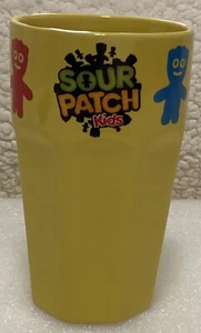 SOUR PATCH KIDS 2023 Ceramic Tumbler Glass/Mug/Cup Yellow Red Blue Green Gummies - Picture 1 of 8