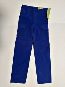 Boy Scouts America Cub Scouts Blue Switchback Convertible Pants Youth Size 6/7