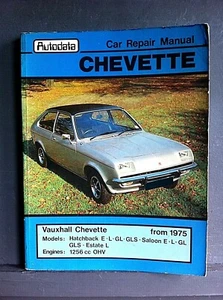VAUXHALL CHEVETTE from 1975 - AUTODATA CAR REPAIR MANUAL 1980 - Picture 1 of 11