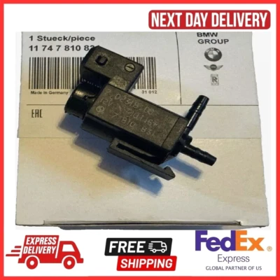 Válvula de control de vacío de escape OEM para BMW Serie 6 F06 Gran Coupé 650i M6 640d Foto 1 de 4