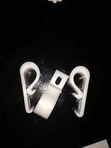 3 x Rullo, Verticale, Romano Catena Cieca/Cavo Clip di Sicurezza a Forma di P - Foto 1 di 3
