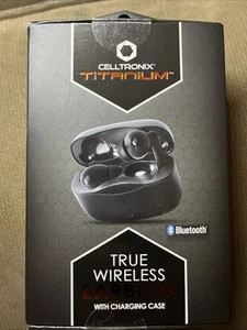 Celltronix True Wireless Earbuds With Charging Case Headphones - Zdjęcie 1 z 2