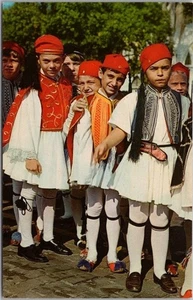 TARPON SPRINGS, Florida Postal Ceremonia Epifanía "Niños en Disfraces Griegos" - Imagen 1 de 2
