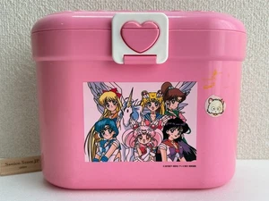 1980s Sailor Moon Accessory Storage Bucket with Mirror Showa Retro Japan Rare - Picture 1 of 20