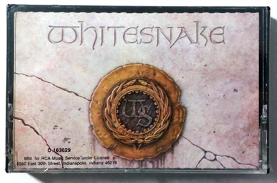 Whitesnake Self Titled Cassette 1987 Club SEALED! Still of the Night Hair Metal - Image 1 of 4