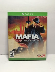 Mafia Definitive Edition (Xbox One, Complete CIB, Mint Disc) With Poster - Picture 1 of 8